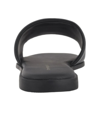 Tommy Hilfiger TH Logo Hardware Leather Mule Black FW0FW08806 BDS (TH1320-b) Moteriški batai/šlepetės