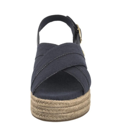 Tommy Hilfiger Denim Espadrille Platform Sandal Space Blue FW0FW08669 DW6 (TH1333-b) bateliai