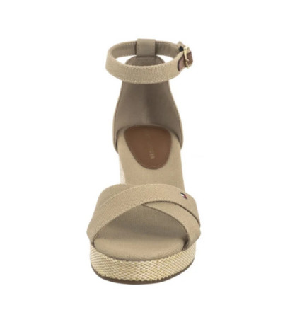 Tommy Hilfiger Flag Criss-Cros Mid Wedge Espad Horseradish FW0FW08481 ACC (TH1337-a) kingad