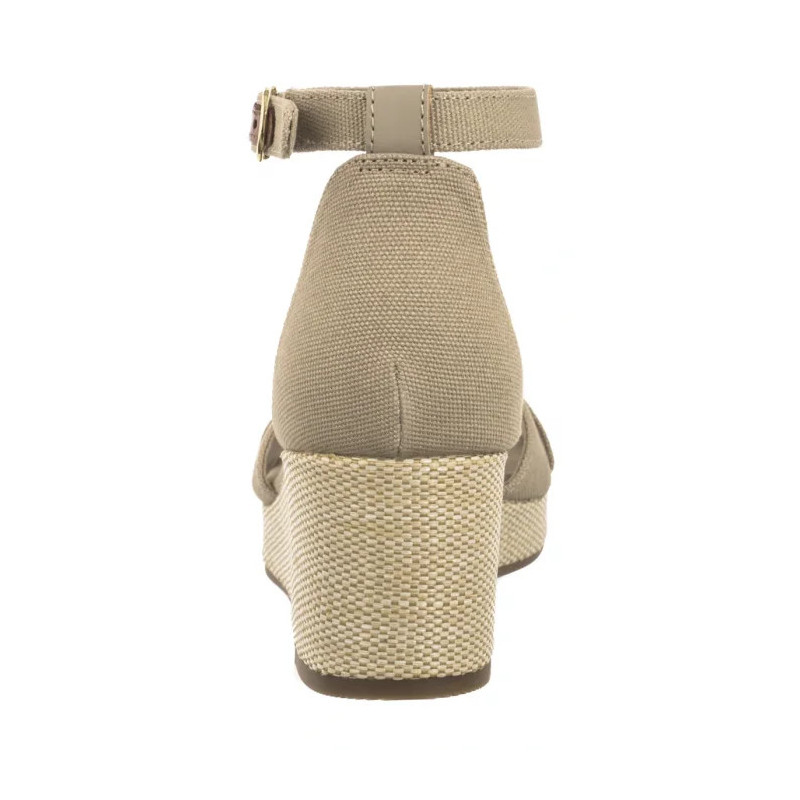 Tommy Hilfiger Flag Criss-Cros Mid Wedge Espad Horseradish FW0FW08481 ACC (TH1337-a) kingad