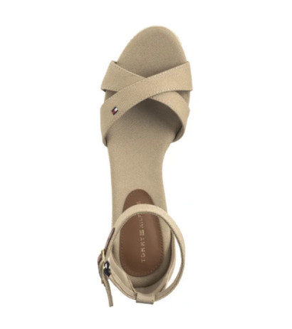 Tommy Hilfiger Flag Criss-Cros Mid Wedge Espad Horseradish FW0FW08481 ACC (TH1337-a) shoes