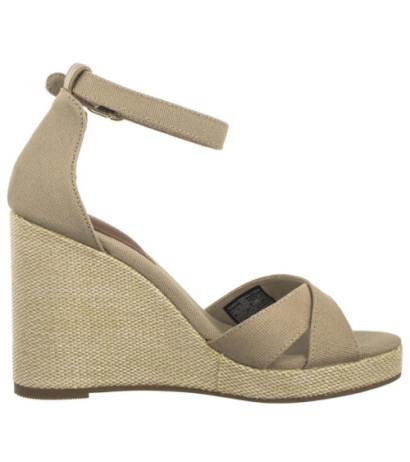 Tommy Hilfiger Flag High Wedge Espad Crisscross Horseradish FW0FW08661 ACC (TH1329-b) kurpes