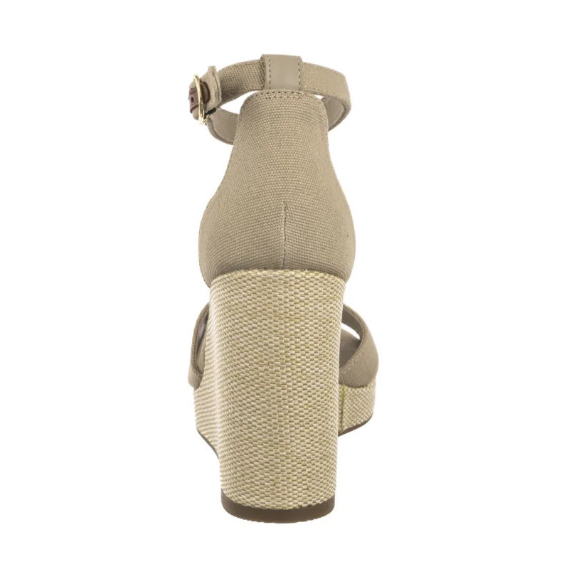 Tommy Hilfiger Flag High Wedge Espad Crisscross Horseradish FW0FW08661 ACC (TH1329-b) kingad