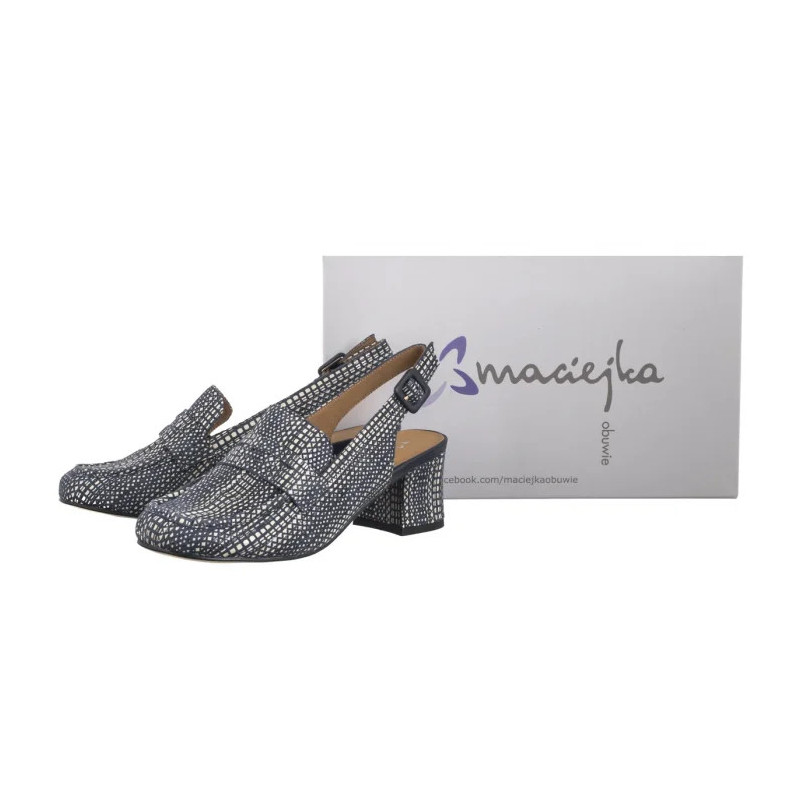 Maciejka Granatowe+Beż N6804-17/00-1 (MA1332-a) shoes