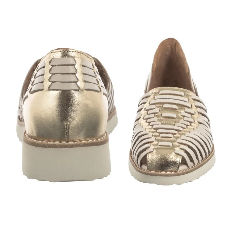 Maciejka Beżowo-Złote N6803-04/00-1 (MA1334-a) shoes