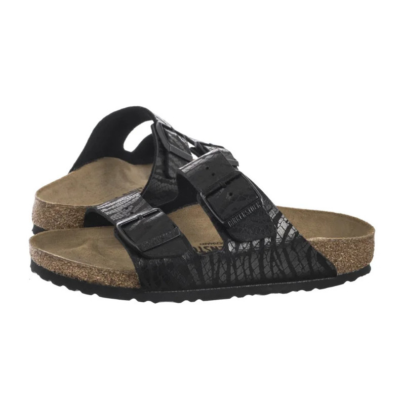 Birkenstock Arizona BS SYN Zebra Black 1029560 (BK295-a) Moteriški batai/šlepetės