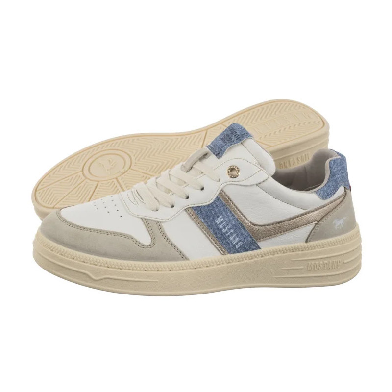 Mustang Szare/Białe 1510-301-238 (MU576-c) sportiniai bateliai
