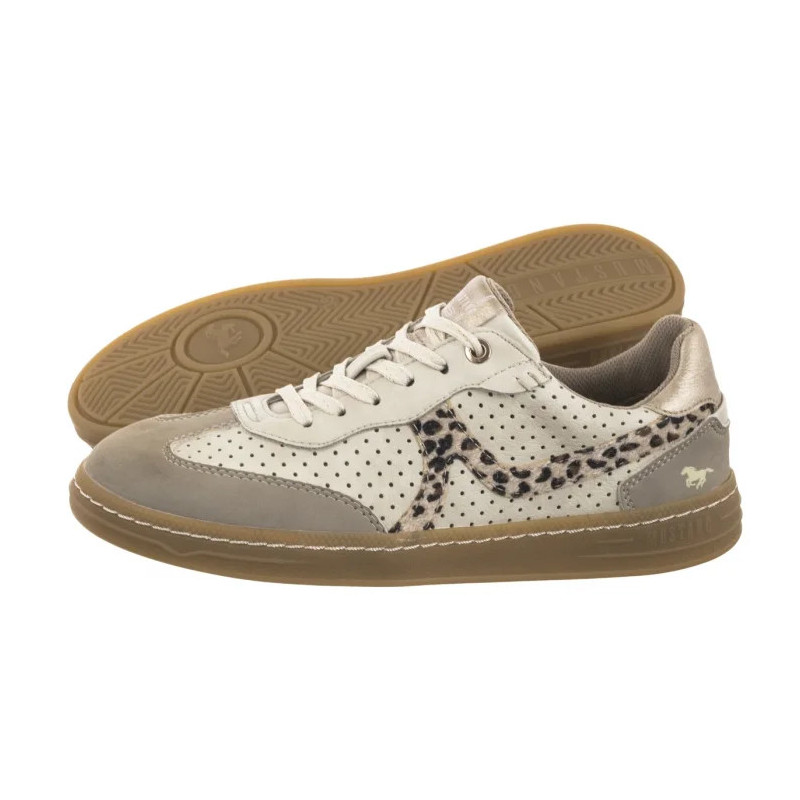 Mustang Beżowe 1511-302-254 (MU575-b) sneakers