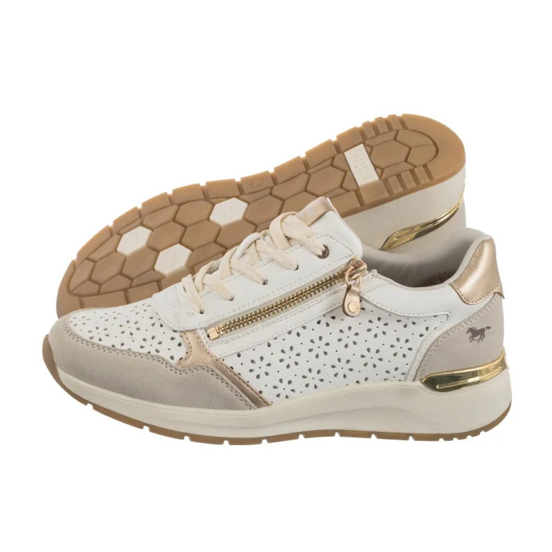 Mustang Białe 1487-303-111 (MU578-b) sporta apavi