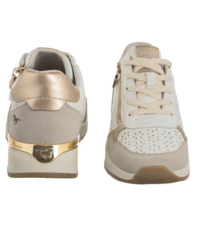 Mustang Białe 1487-303-111 (MU578-b) sporta apavi