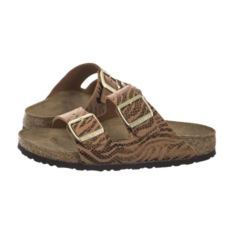 Birkenstock Arizona BS SYN Zebra Pecan 1029509 (BK295-b) Naiste kingad/klappide klapid
