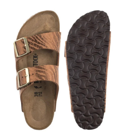 Birkenstock Arizona BS SYN Zebra Pecan 1029509 (BK295-b) Moteriški batai/šlepetės