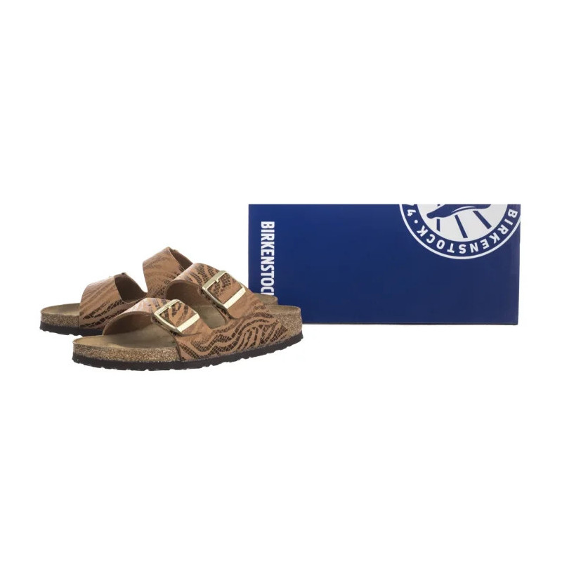 Birkenstock Arizona BS SYN Zebra Pecan 1029509 (BK295-b) Naiste kingad/klappide klapid