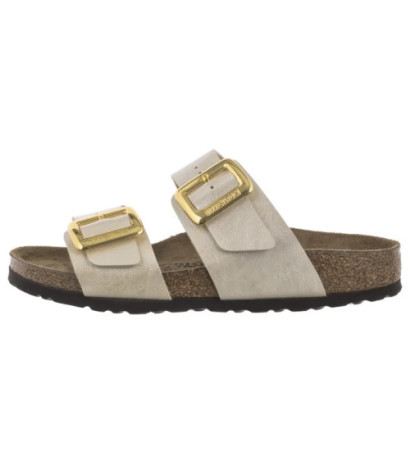 Birkenstock Sydney Cushion Buckle Graceful Pearl White 1029492 (BK301-a) Moteriški batai/šlepetės