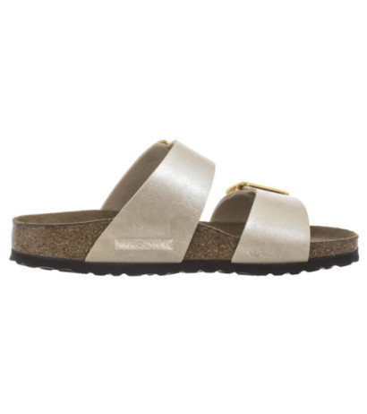 Birkenstock Sydney Cushion Buckle Graceful Pearl White 1029492 (BK301-a) Women's Shoes/Flip Flops