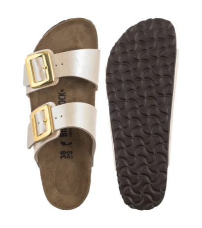 Birkenstock Sydney Cushion Buckle Graceful Pearl White 1029492 (BK301-a) Moteriški batai/šlepetės