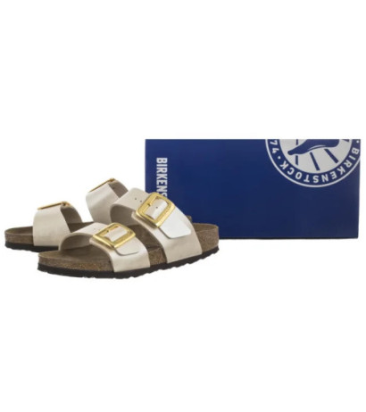 Birkenstock Sydney Cushion Buckle Graceful Pearl White 1029492 (BK301-a) Naiste kingad/klappide klapid