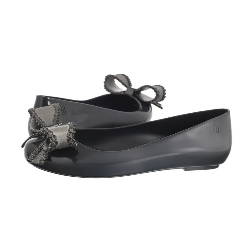 Melissa Sweet Love VIII AD 33885 AO323 Black/Metallic Dark Grey (ML348-b) bateliai