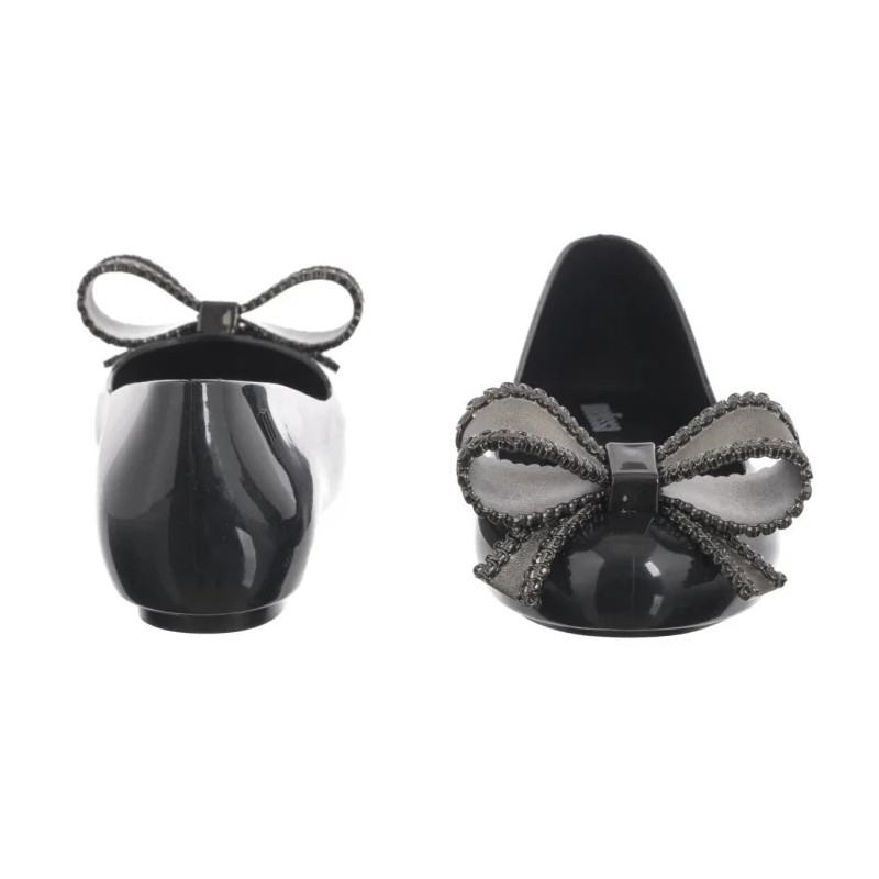 Melissa Sweet Love VIII AD 33885 AO323 Black/Metallic Dark Grey (ML348-b) balerīnas