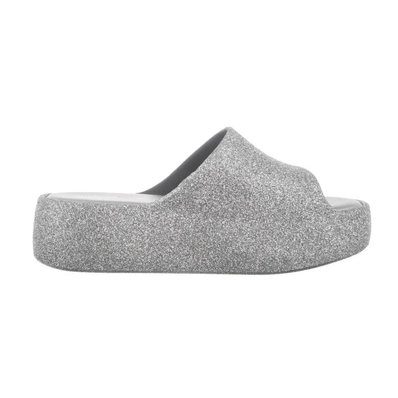Melissa Free Platform Slide Gl 36126/BF581 Glitter Grey (ML354-a) kurpes