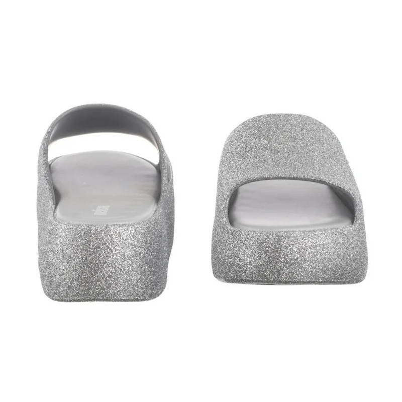 Melissa Free Platform Slide Gl 36126/BF581 Glitter Grey (ML354-a) kurpes
