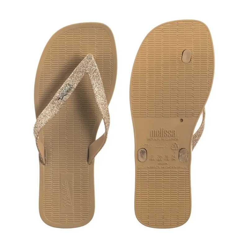 Melissa Sun Long Beach II AD 35781/AW141 Beige/Bronze (ML349-b) flip flops