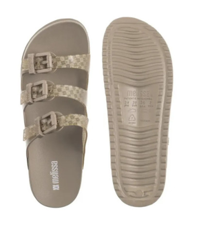 Melissa Cozy Stripes AD 35943/BC940 Beige (ML360-a) Moteriški batai/šlepetės