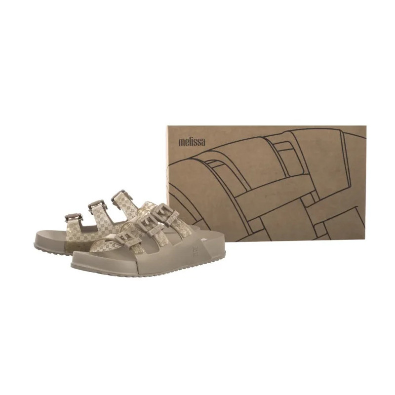 Melissa Cozy Stripes AD 35943/BC940 Beige (ML360-a) Moteriški batai/šlepetės