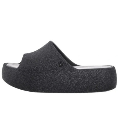 Melissa Free Platform Slide Gl 36126/BF580 Glitter Black (ML354-b) bateliai