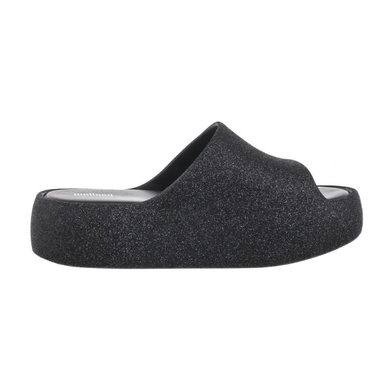 Melissa Free Platform Slide Gl 36126/BF580 Glitter Black (ML354-b) bateliai