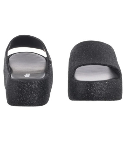 Melissa Free Platform Slide Gl 36126/BF580 Glitter Black (ML354-b) kurpes