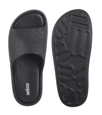 Melissa Free Platform Slide Gl 36126/BF580 Glitter Black (ML354-b) kurpes
