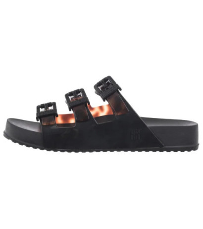 Melissa Cozy Stripes AD 35943/BC962 Black/Clear Tortoise (ML360-b) Sieviešu apavi/Flip Flops