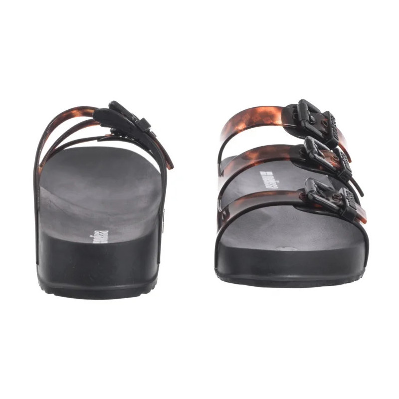 Melissa Cozy Stripes AD 35943/BC962 Black/Clear Tortoise (ML360-b) Sieviešu apavi/Flip Flops