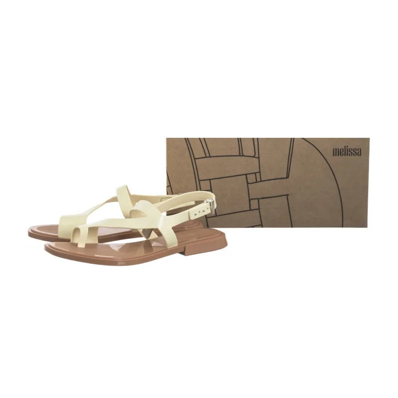 Melissa Cassie AD 35930/BC924 Brown/Beige (ML359-b) flip flops