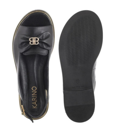 Karino Czarne 5408/076-P (KN18-a) sandalai