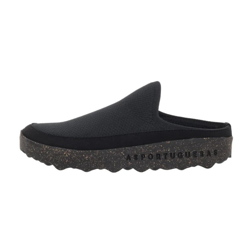 Asportuguesas Cove L Rec Knit Black P018284000 (AP20-a) Women's Shoes/Flip Flops