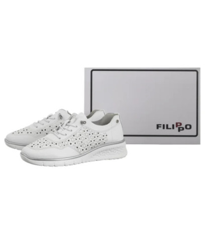 Filippo Białe DP6714/25 WH (FO153-a) shoes