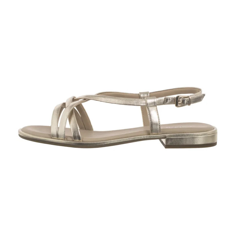 Caprice Złote 9-28100-44 978 Lt. Gold Metal (CP438-a) sandals