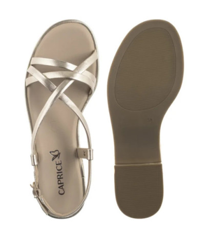 Caprice Złote 9-28100-44 978 Lt. Gold Metal (CP438-a) sandaalid
