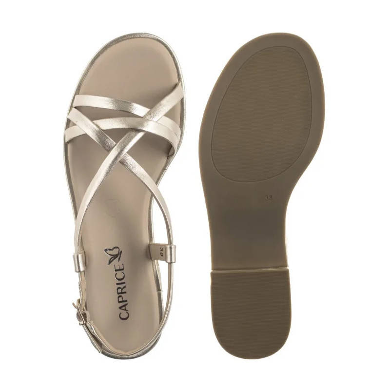 Caprice Złote 9-28100-44 978 Lt. Gold Metal (CP438-a) sandaalid