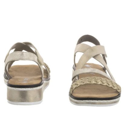 Rieker Złote V3663-90 Gold (RI253-a) shoes