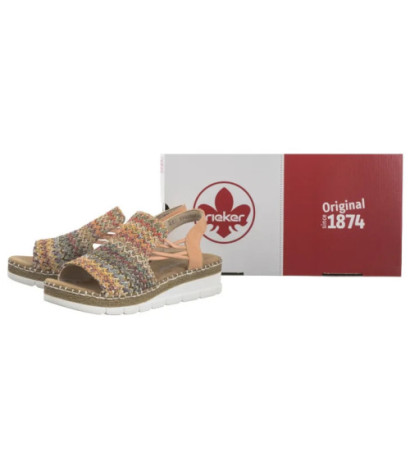 Rieker Multikolor V1241-90 Multi (RI254-a) kurpes