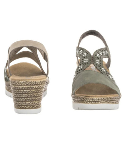 Rieker Zielone 61916-52 Green (RI255-a) shoes