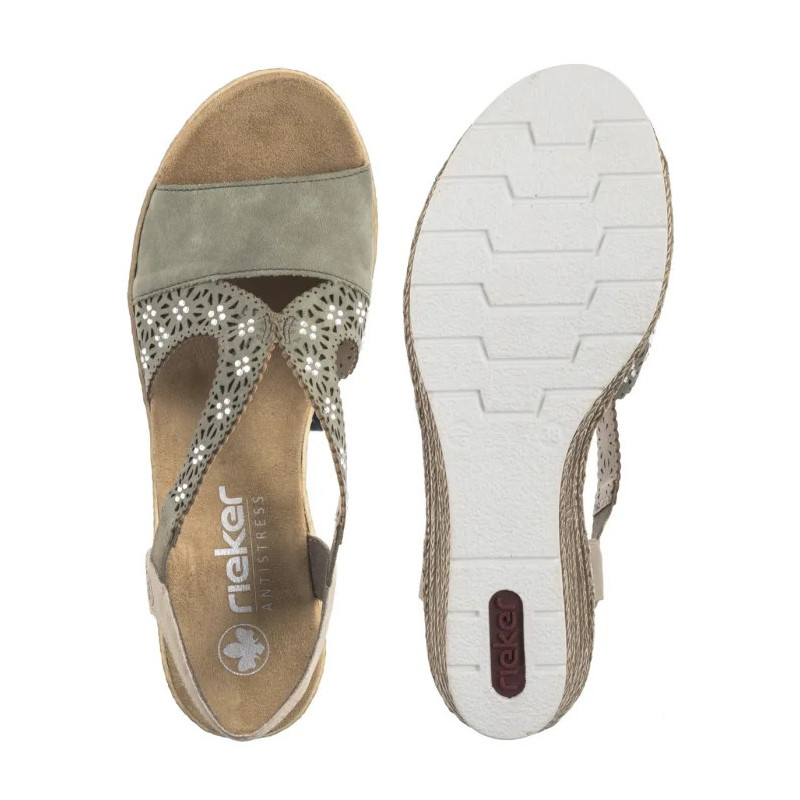 Rieker Zielone 61916-52 Green (RI255-a) shoes