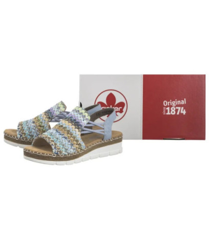 Rieker Multikolor V1241-91 Multi (RI254-b) kurpes