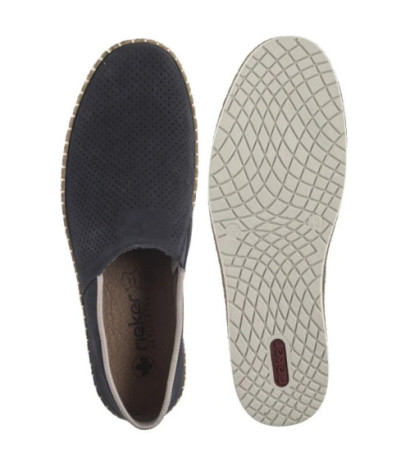 Rieker Niebieskie B5285-14 Blue (RI259-a) čības