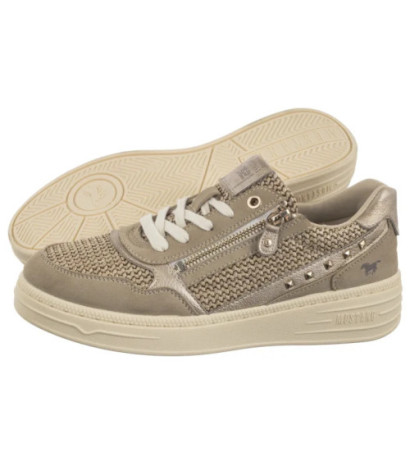 Mustang Beżowe 1510-302-4 (MU579-a) shoes