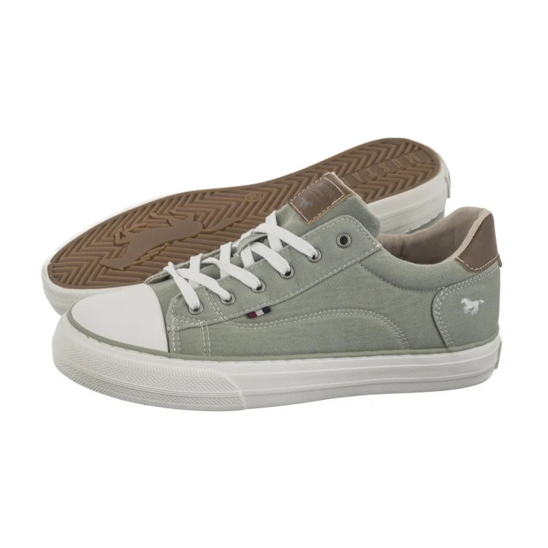 Mustang Zielone 1272-307-750 (MU582-a) shoes