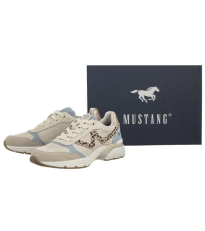Mustang Beżowe 1512-302-488 (MU581-b) sports Shoes